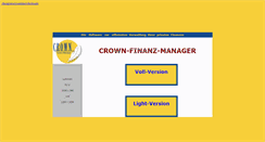 Desktop Screenshot of finanz-manager.net